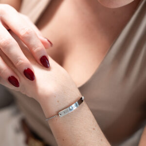 Bracelet personnalisé Lien barrette femme