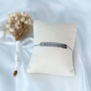 Bracelet personnalisé Lien barrette femme