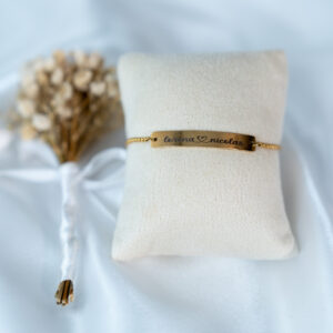 Bracelet personnalisé Lien barrette femme