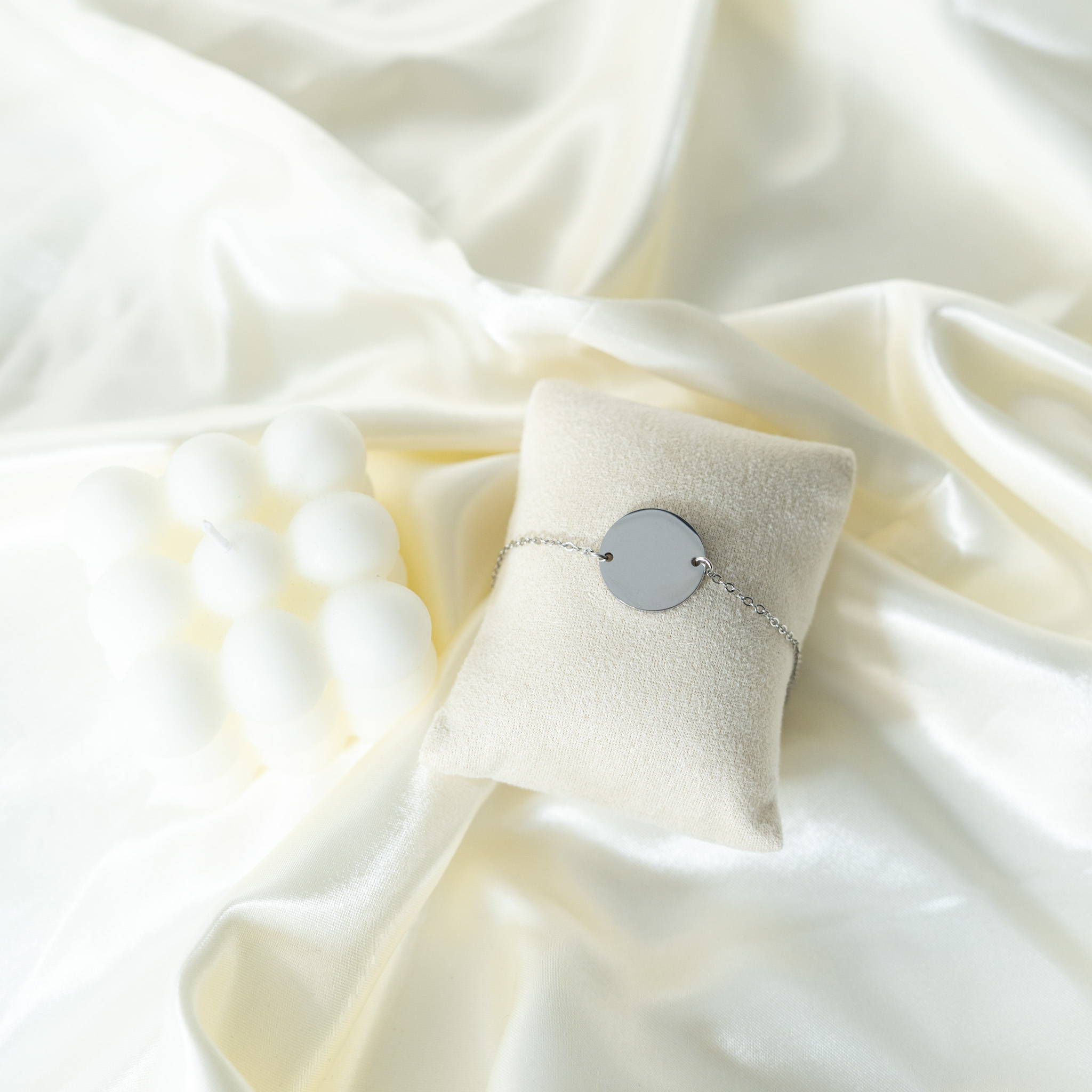 Bracelet Essence personnalisé argenté