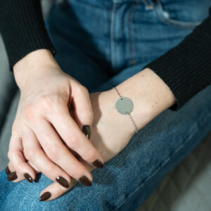 Bracelet Essence personnalisé argenté