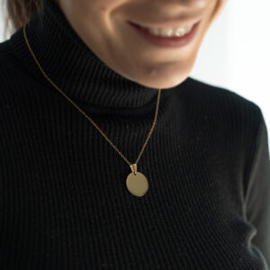 Collier Essence personnalisé doré