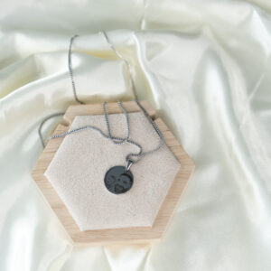 Collier Ligne personnalisé argenté