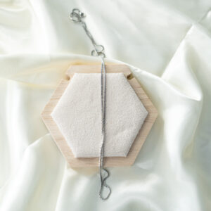 Collier Ligne personnalisé argenté